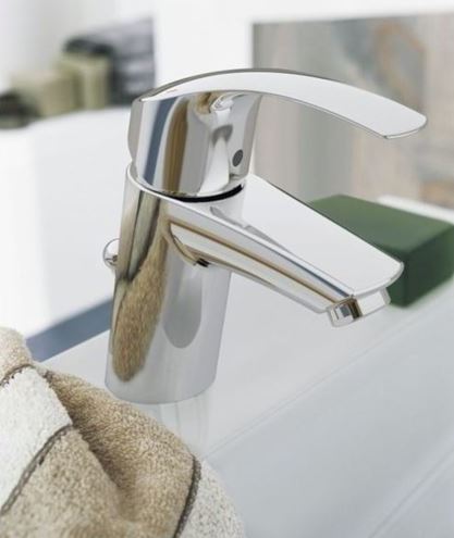 GROHE EUROSMART NEW umyvadlová stojánková baterie, s odtokovou soupravou, chrom 33265002 Obrázek - fotka