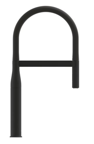 GROHE ESSENCE NEW dřezová baterie, s flexi ramínkem a sprškou, phantom black 30503KF0 Obrázek - fotka