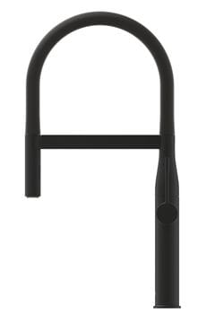GROHE ESSENCE NEW dřezová baterie, s flexi ramínkem a sprškou, phantom black 30503KF0 Obrázek - fotka