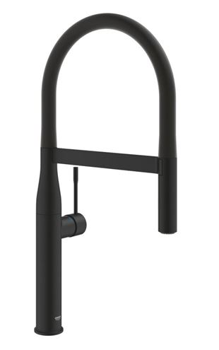 GROHE ESSENCE NEW dřezová baterie, s flexi ramínkem a sprškou, phantom black 30503KF0 Obrázek - fotka