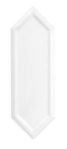 DUNIN TRITONE obklad 7,5x22,7cm, lesk, white