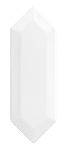 DUNIN TRITONE obklad 7,5x22,7cm, lesk, white TRITONE WHITE 03 Obrázek - Hlavní obrázek