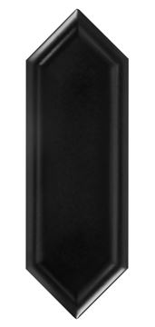 DUNIN TRITONE obklad 7,5x22,7cm, mat, black