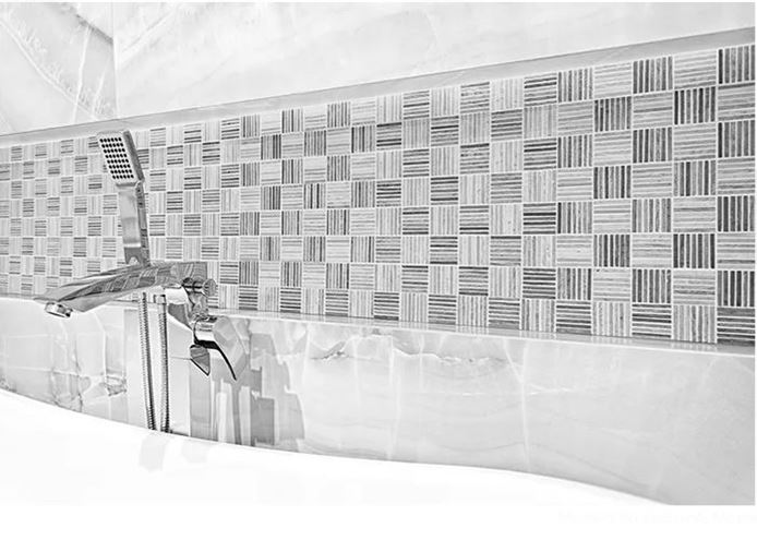 DUNIN WOODSTONE mozaika 30,5x30,5(3,2x3,2)cm, mat, grey WS GREY BEND 32 mat Obrázek - fotka