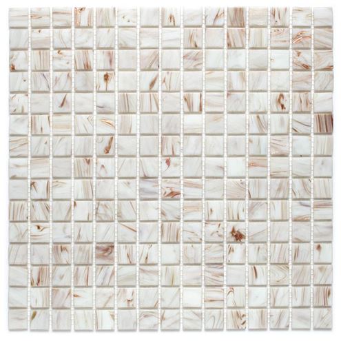 DUNIN JADE mozaika 32,7x32,7(2x2)cm, lesk, white JADE 110  Obrázek - Hlavní obrázek