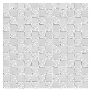 DUNIN VITRUM mozaika 30x30(2,5x2,5)cm, stříbrná/zrcadlo