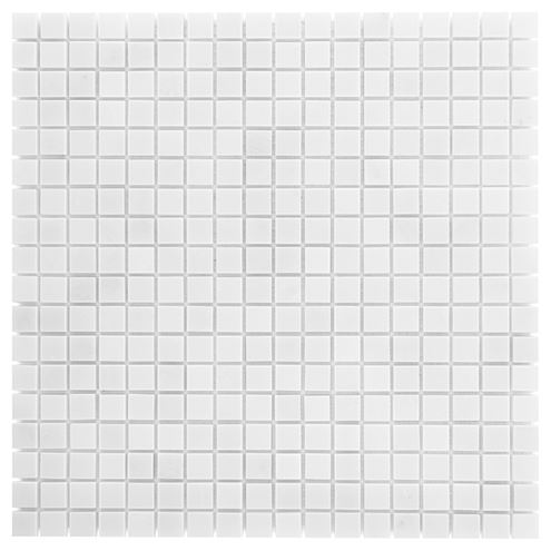 DUNIN BLACK & WHITE mozaika 30,5x30,5(1,5x1,5)cm, lesk, white PURE WHITE 15 Obrázek - Hlavní obrázek