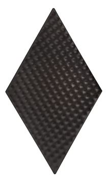 DUNIN ROMBIC obklad 11,5x20cm, mat, black