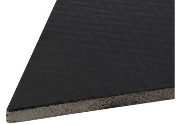 DUNIN ROMBIC obklad 11,5x20cm, mat, black ROMBIC BLACK 04 mat Obrázek - fotka