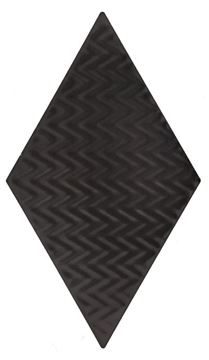 DUNIN ROMBIC obklad 11,5x20cm, mat, black