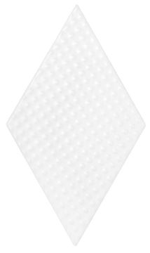 DUNIN ROMBIC obklad 11,5x20cm, mat, white
