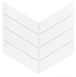 DUNIN ROYAL mozaika 31,8x22,4(18x5,2)cm, mat, white