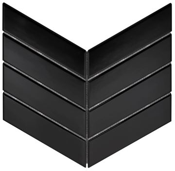 DUNIN ROYAL mozaika 31,8x22,4(18x5,2)cm, mat, black