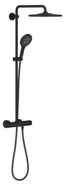 GROHE RAINSHOWER SMARTACTIVE 310 sprchový set s termostatickou baterií, horní sprcha, ruční sprcha, tyč, hadice, phantom black 22119KF0 Obrázek - fotka