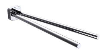 CONCEPT 100 držák ručníků 409 mm, dvojramenný, otočný, chrom