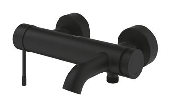 GROHE ESSENCE NEW vanová nástěnná baterie, s přepínačem, phantom black 25250KF1 Obrázek - fotka