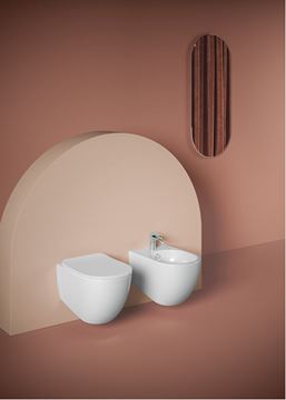 ARTCERAM FILE 2.0 závěsné WC, Rimless splachování, matná bílá FLV004 05,30 Obrázek - fotka