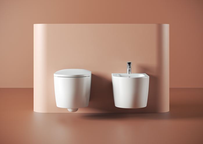 ARTCERAM MONET závěsné WC, Rimless splachování, matná bílá MNV001 05,00 Obrázek - fotka