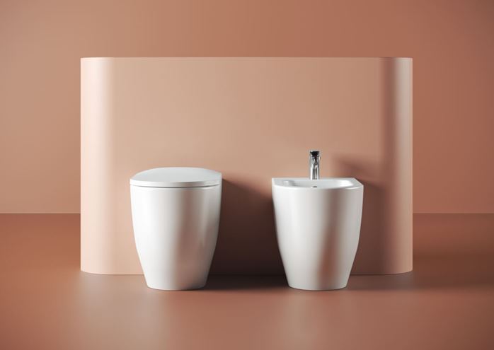 ARTCERAM MONET WC sedátko Slim, SoftClose, lesklá bílá MNA001 01,71 Obrázek - fotka