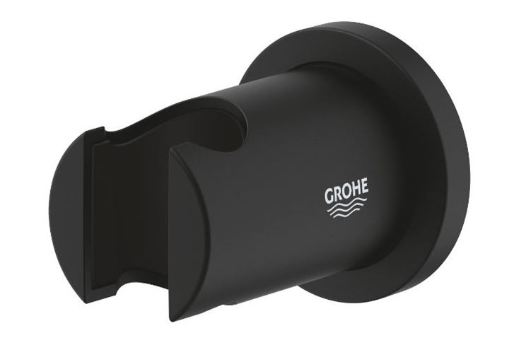 GROHE RAINSHOWER nástěnný držák ruční sprchy, phantom black 22117KF0 Obrázek - fotka