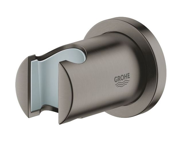 GROHE RAINSHOWER nástěnný držák ruční sprchy, kartáčovaný hard graphite 27074AL0 Obrázek - fotka