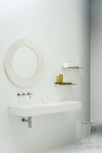 KARTELL BY LAUFEN stolička do sprchy, krystal transparentní H3893300840001 Obrázek - fotka