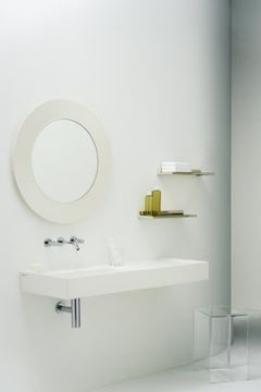 KARTELL BY LAUFEN stolička do sprchy, krystal transparentní H3893300840001 Obrázek - fotka