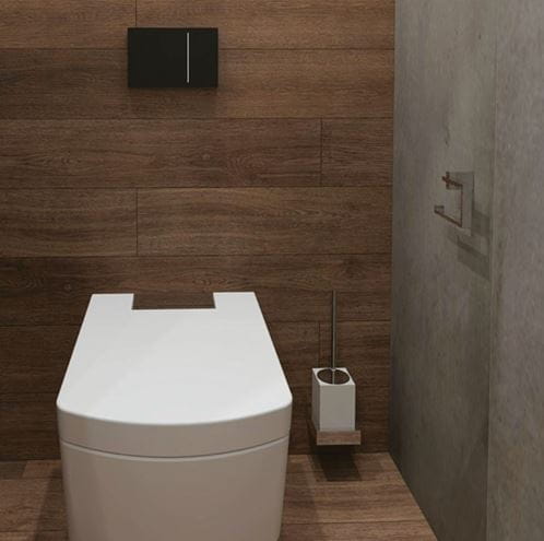 BEMETA GAMMA WC štětka, na postavení, bílá/chrom 145713314 Obrázek - fotka