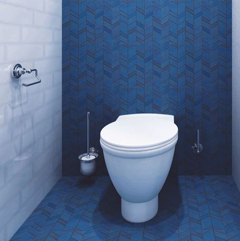 BEMETA RETRO WC štětka, nástěnná, chrom 144313012 Obrázek - fotka