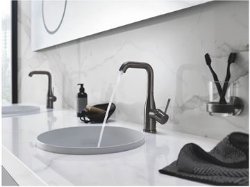 GROHE ESSENTIALS univerzální držák, nástěnný, kartáčovaný hard graphite 40369AL1 Obrázek - fotka