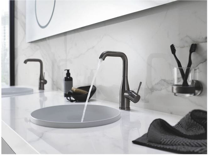 GROHE ESSENTIALS univerzální držák, nástěnný, kartáčovaný hard graphite 40369AL1 Obrázek - fotka