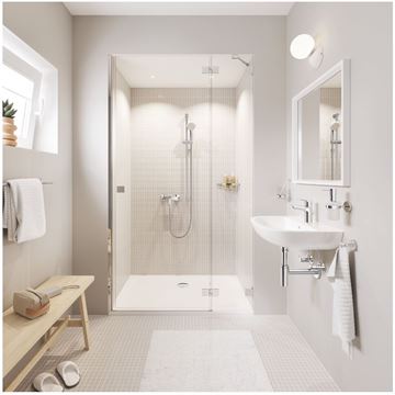 GROHE ESSENTIALS dávkovač tekutého mýdla 160 ml, bez držáku, sklo, chrom 40394001 Obrázek - fotka