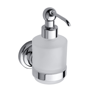 BEMETA RETRO dávkovač tekutého mýdla 200 ml, nástěnný, sklo, chrom