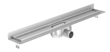 ACO SHOWERDRAIN C sprchový žlab 685 mm, ke stěně, boční odtok DN 50, bez roštu, nerez ocel
