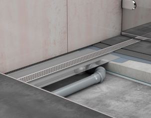 ACO SHOWERDRAIN C sprchový žlab 685 mm, do prostoru, boční odtok DN 50, bez roštu, nerez ocel 9010.88.22 Obrázek - fotka