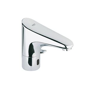 GROHE EUROPLUS E umyvadlová senzorová baterie s regulací vody, napájení ze sítě, chrom