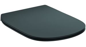 IDEAL STANDARD TESI WC sedátko Ultra Slim, SoftClose, hedvábná černá