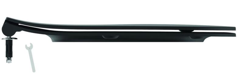 IDEAL STANDARD TESI WC sedátko Ultra Slim, SoftClose, hedvábná černá T3527V3 Obrázek - fotka
