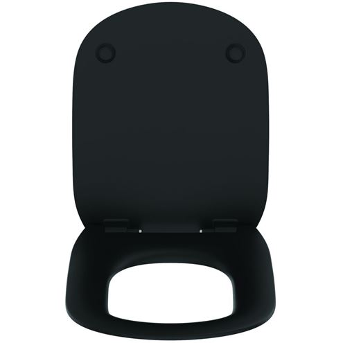 IDEAL STANDARD TESI WC sedátko Ultra Slim, SoftClose, hedvábná černá T3527V3 Obrázek - fotka