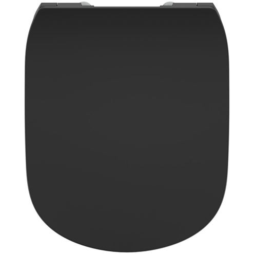 IDEAL STANDARD TESI WC sedátko Ultra Slim, SoftClose, hedvábná černá T3527V3 Obrázek - fotka