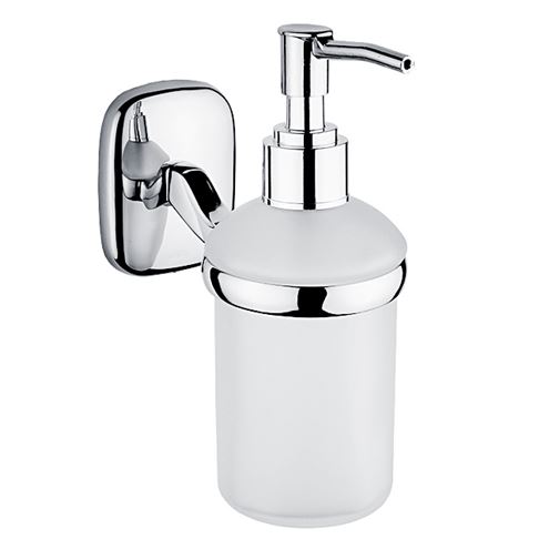 NIMCO SIMONA dávkovač tekutého mýdla 200 ml, nástěnný, sklo, chrom SI 7231C-P-26 Obrázek - Hlavní obrázek