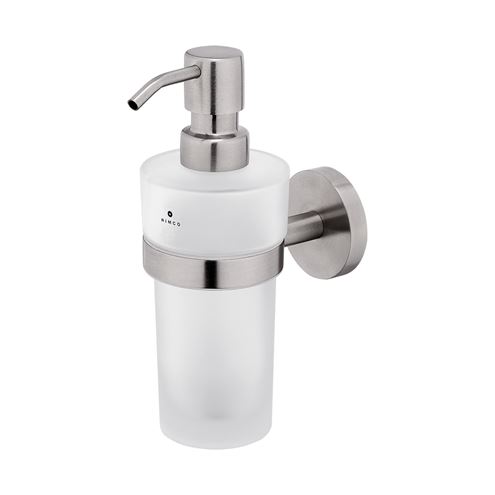 NIMCO UNIX dávkovač tekutého mýdla 250 ml, nástěnný, sklo, nerez ocel UNM 13031WL-10 Obrázek - Hlavní obrázek