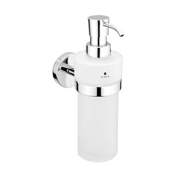 NIMCO UNIX dávkovač tekutého mýdla 250 ml, nástěnný, sklo, chrom