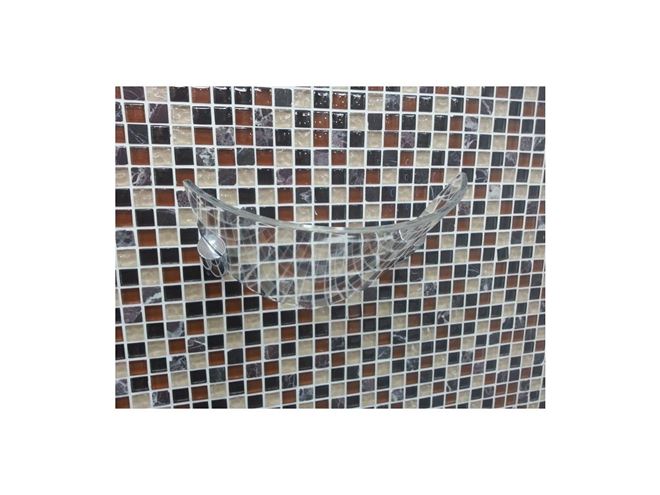ORAS HYDRA mýdlenka, nástěnná, plast, chrom 253080 Obrázek - fotka