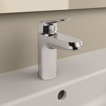 IDEAL STANDARD CERAFLEX GRANDE umyvadlová stojánková baterie, s odtokovou soupravou, chrom B1713AA Obrázek - fotka