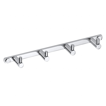 BEMETA OMEGA držák ručníků se čtyřmi háčky 270 mm, chrom