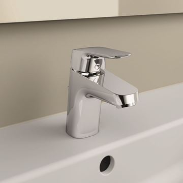 IDEAL STANDARD CERAFLEX umyvadlová stojánková baterie, s odtokovou soupravou, chrom B1708AA Obrázek - fotka