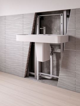 IDEAL STANDARD EDGE GRANDE SLIM umyvadlová stojánková baterie, s odtokovou soupravou, chrom A7106AA Obrázek - fotka