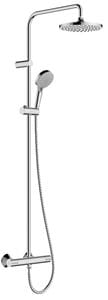 HANSGROHE VERNIS BLEND SHOWERPIPE 200 sprchový set s termostatickou baterií, horní sprcha, ruční sprcha se 2 proudy, tyč, hadice, chrom
