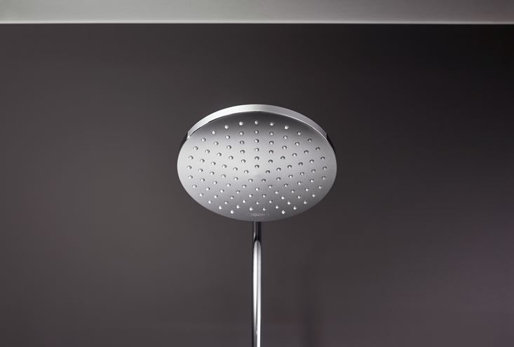 HANSGROHE VERNIS BLEND SHOWERPIPE 200 sprchový set s termostatickou baterií, horní sprcha, ruční sprcha se 2 proudy, tyč, hadice, chrom 26276000 Obrázek - fotka